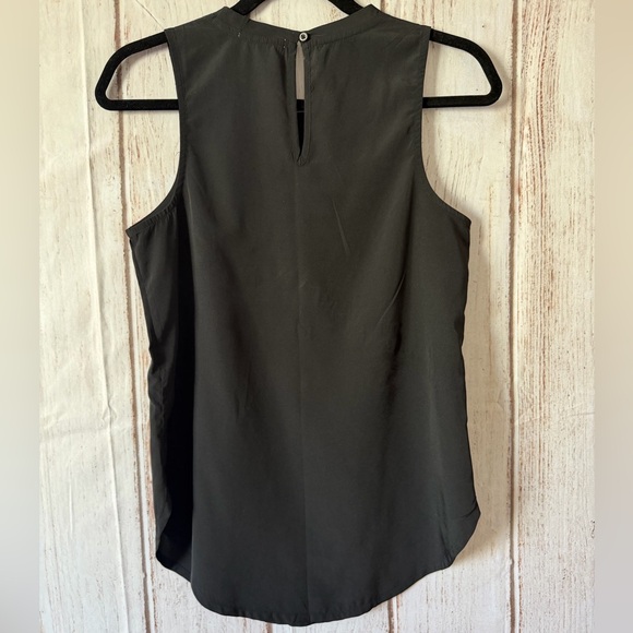 Abercrombie & Fitch Essentials Black High Neck Sleeveless Blouse XS - Picture 6 of 6